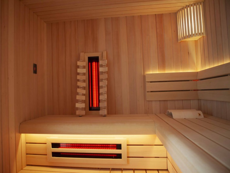 Poolhouse sauna
