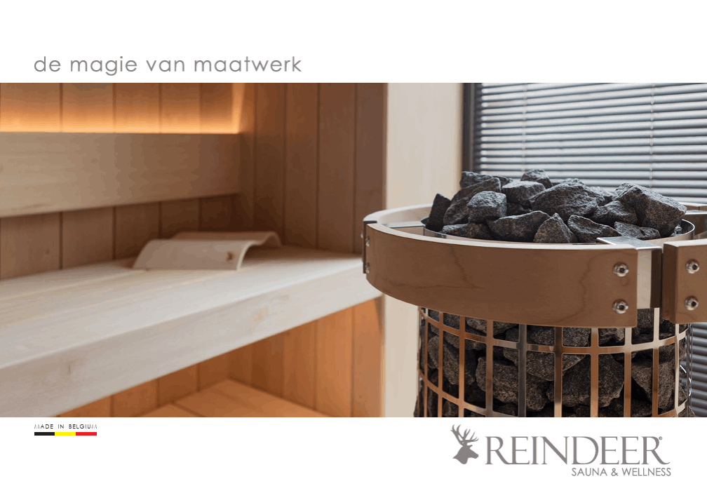 Reindeer brochure saunas