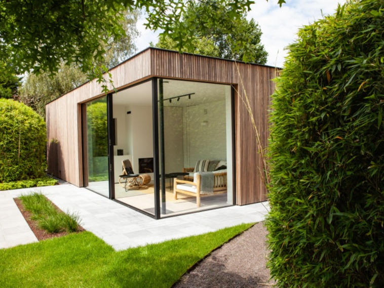 Poolhouse sauna