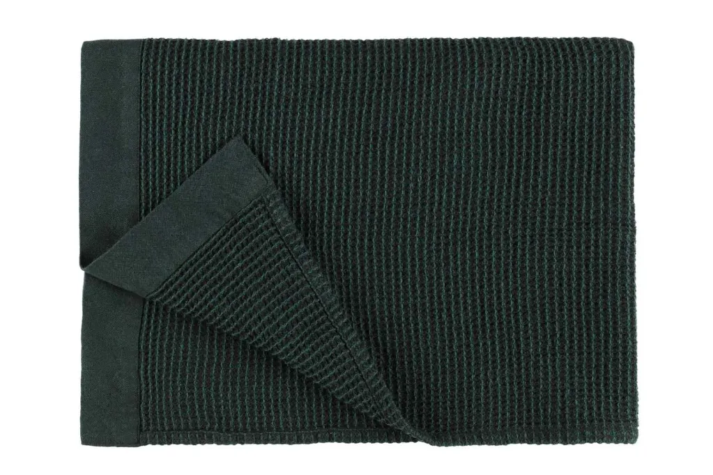 [HOT-01020007] Rento Seat Cover Kenno 60x160cm Black/Dark Green