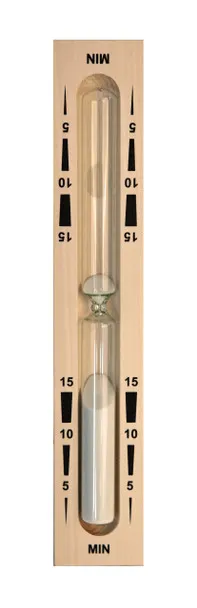 Sand timer 15min. white sand